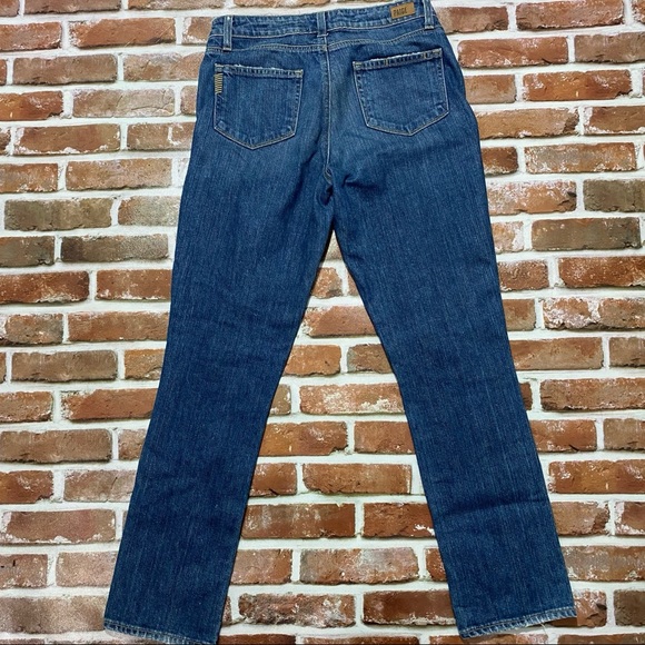Paige Julia Mid  Rise Straight Jeans - Picture 6 of 7
